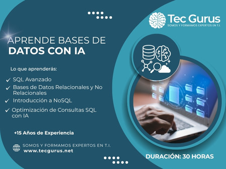 Bases de Datos Aplicadas con IA para Equipos