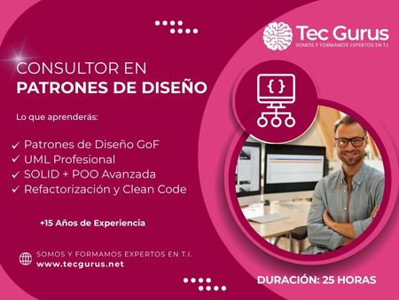Consultor en Patrones de Diseño 